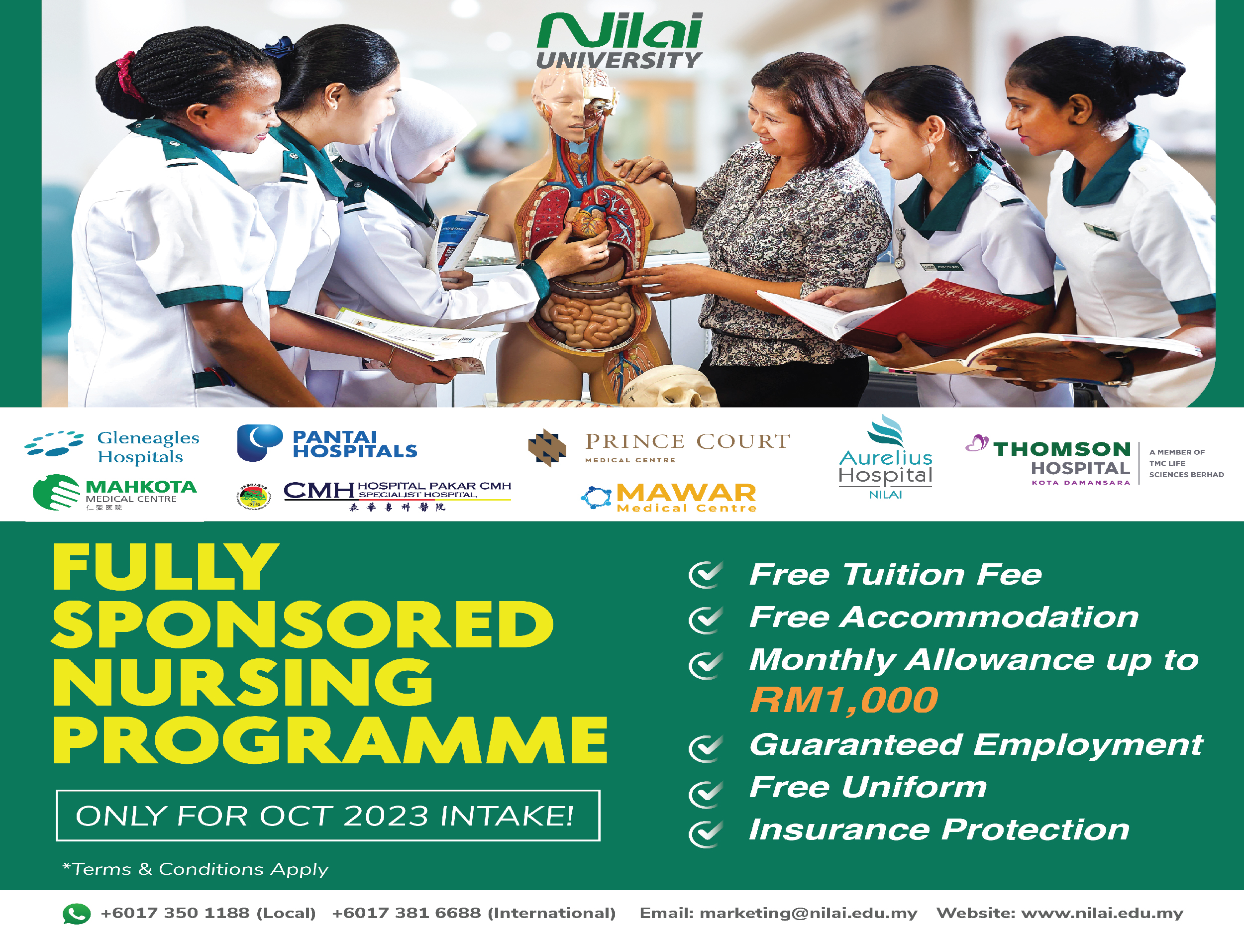 Nursing Sponsorship